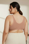 Zivame True Curv Double Layered Non Wired 3/4Th Coverage Super Support Bra - Roebuck Skin — thumbnail 3